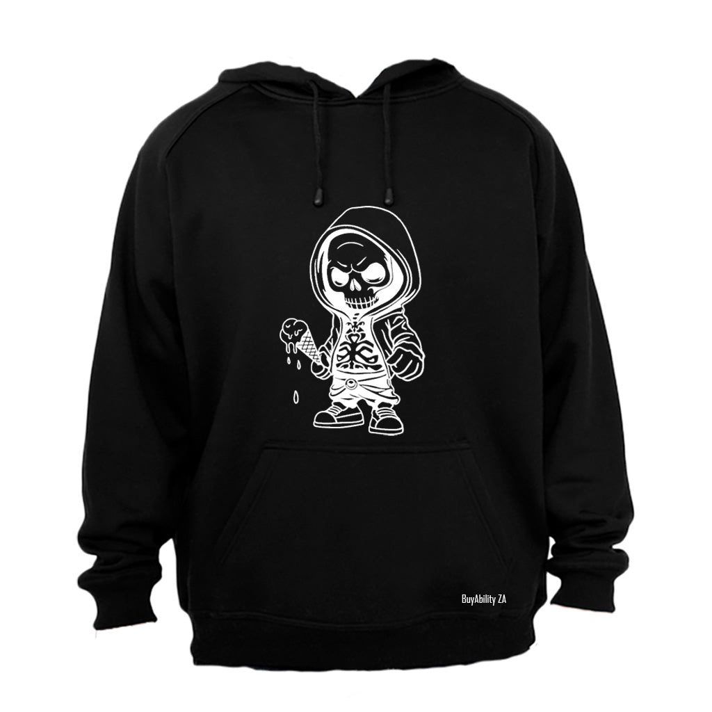 Ice-cream Skeleton - Hoodie - BuyAbility South Africa