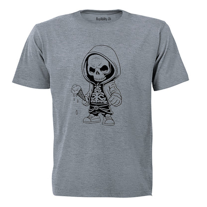 Ice-cream Skeleton - Adults - T-Shirt - BuyAbility South Africa