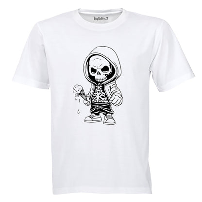 Ice-cream Skeleton - Adults - T-Shirt - BuyAbility South Africa