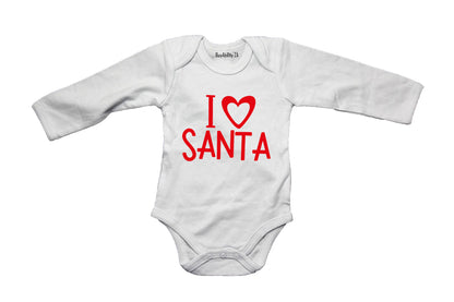 I Love Santa - Christmas - Baby Grow
