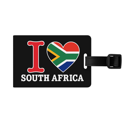 "I Love South Africa" Luggage Tag