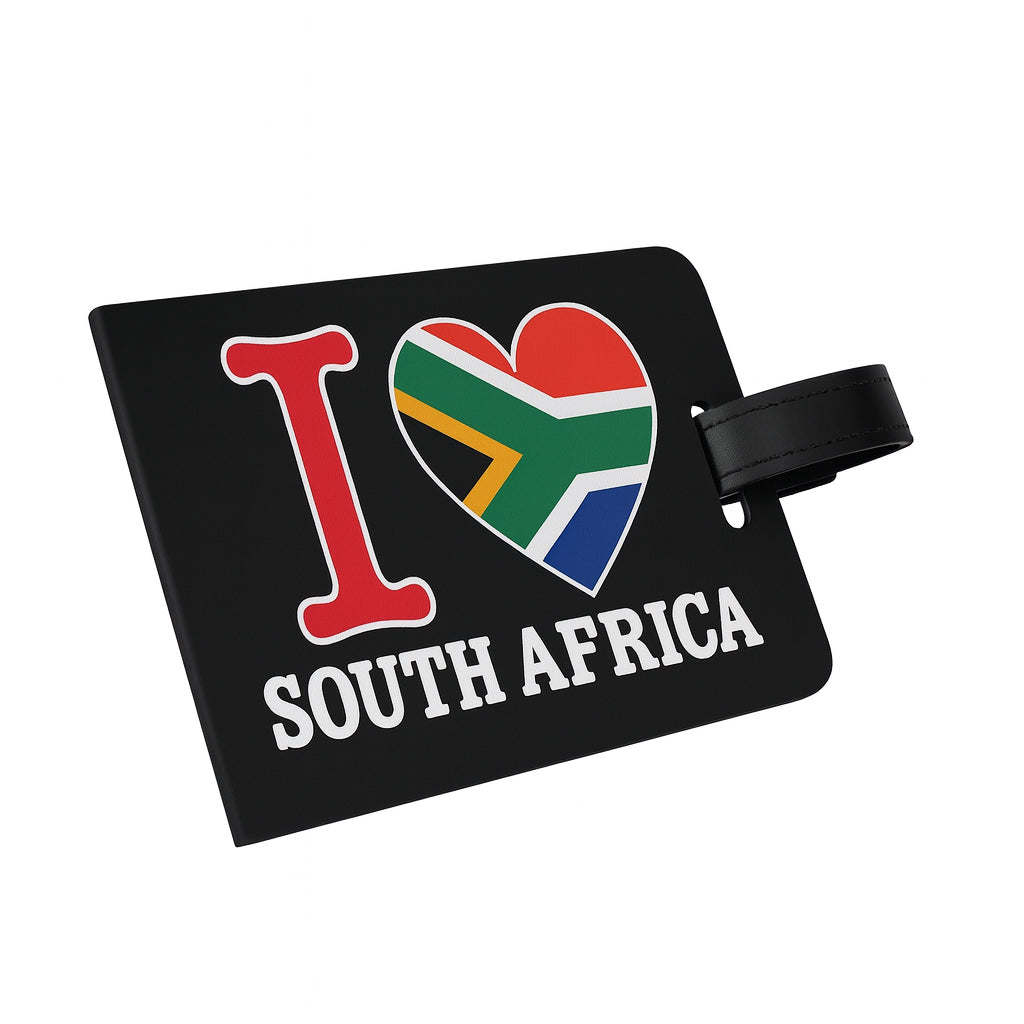"I Love South Africa" Luggage Tag