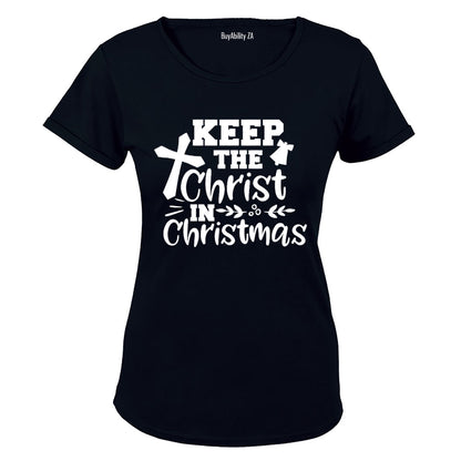 Keep the Christ in Christmas - Ladies - T-Shirt