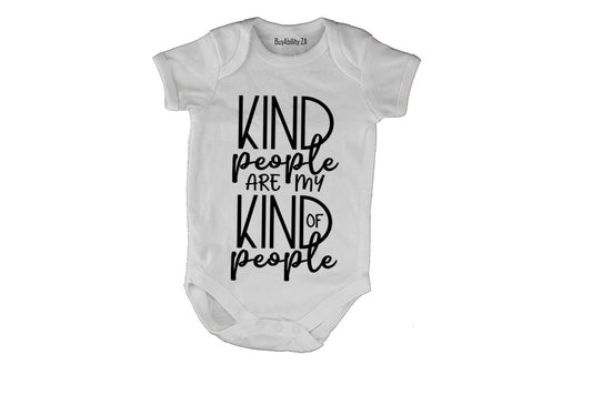 Kind People are my Kind of People - Baby Grow - BuyAbility