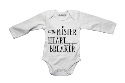 Little Mister Heart Breaker - Baby Grow