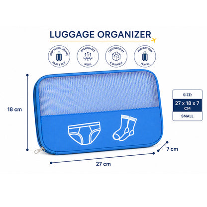 Luggage Organiser - Small (27 x 18 x 7 cm) - BuyAbility
