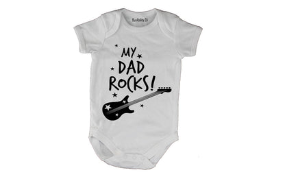 My Dad Rocks - Guitar - Baby Grow