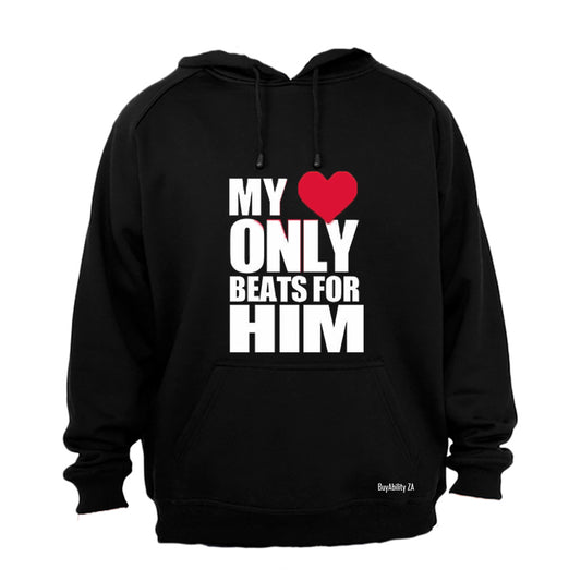My Heart Only Beats for Him - Hoodie