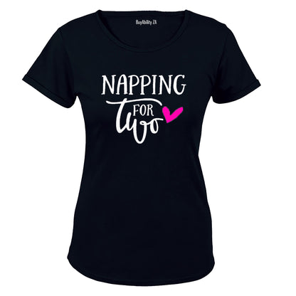 Napping for Two - Ladies - T-Shirt