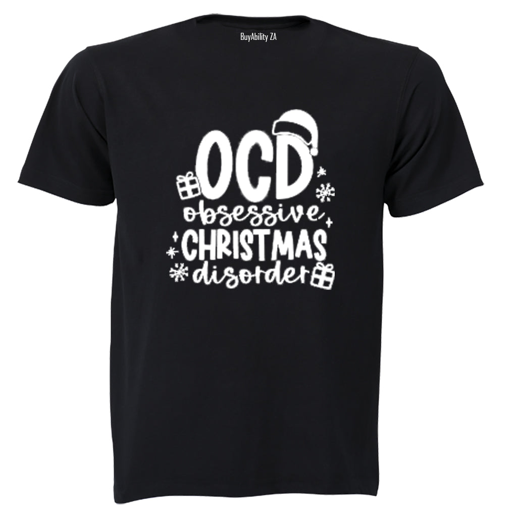 Obsessive Christmas Disorder - Adults - T-Shirt - BuyAbility South Africa
