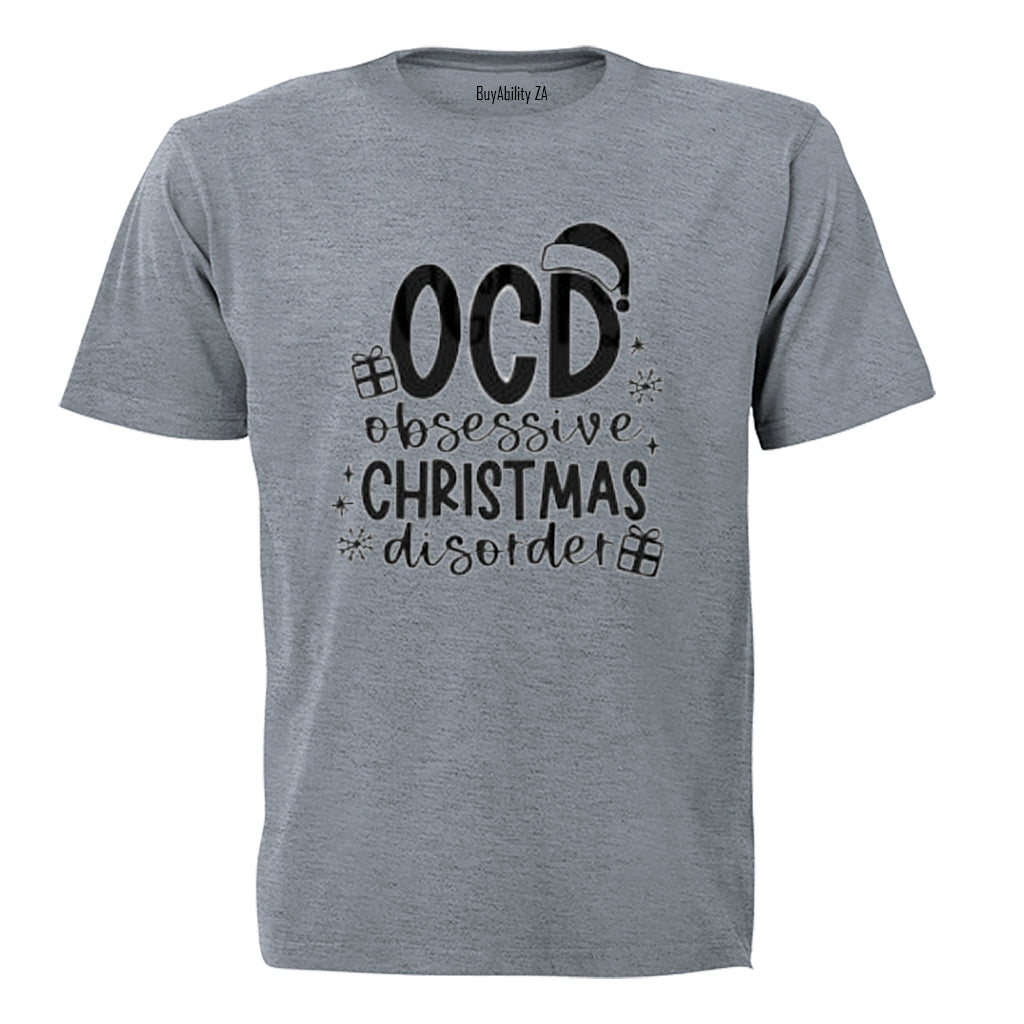 Obsessive Christmas Disorder - Adults - T-Shirt - BuyAbility South Africa
