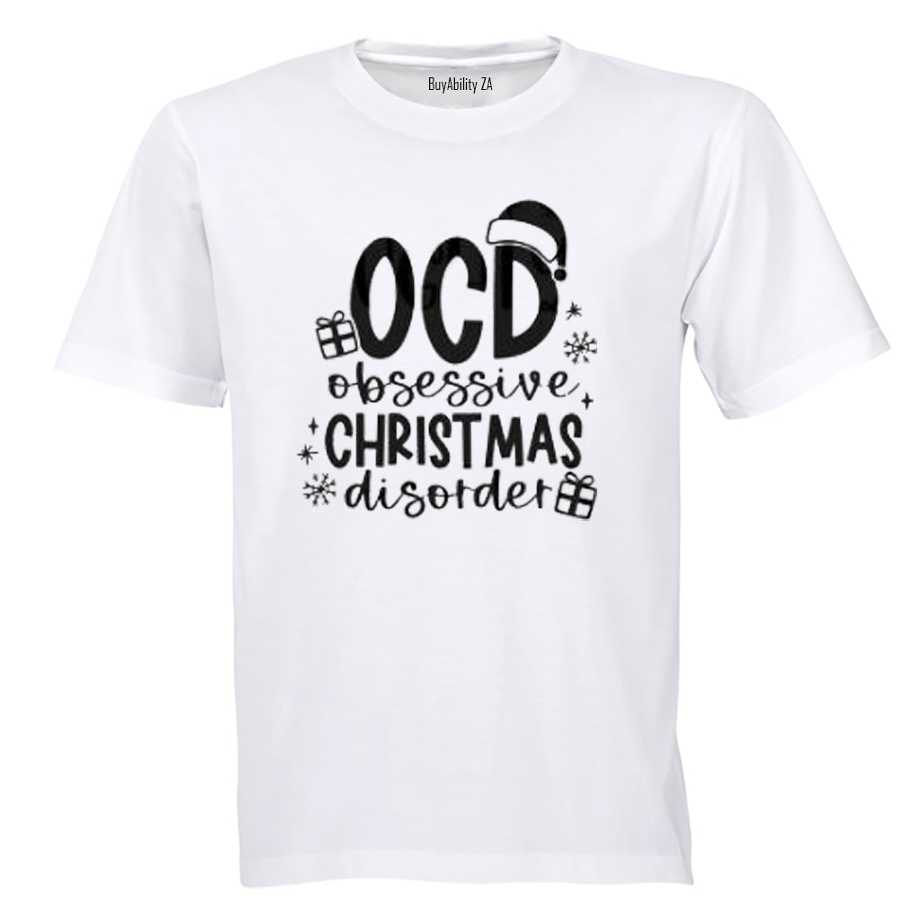 Obsessive Christmas Disorder - Adults - T-Shirt - BuyAbility South Africa