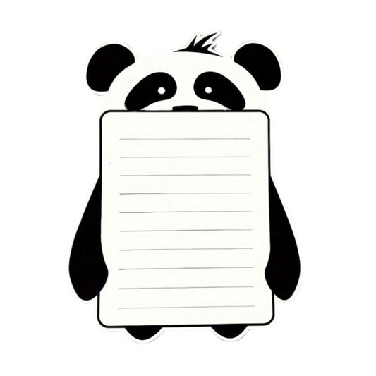 Magnetic Panda Notice Board