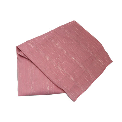 Light Pink With Gold Detail Scarf - BuyAbility