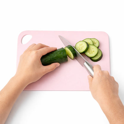 Non-Slip Flexible Kitchen Cutting Board - Pink