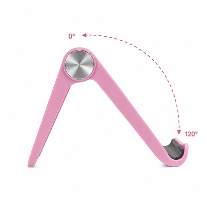 Adjustable Foldable Device Stand - Pink
