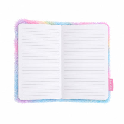 Colourful Unicorn Plush Notebook