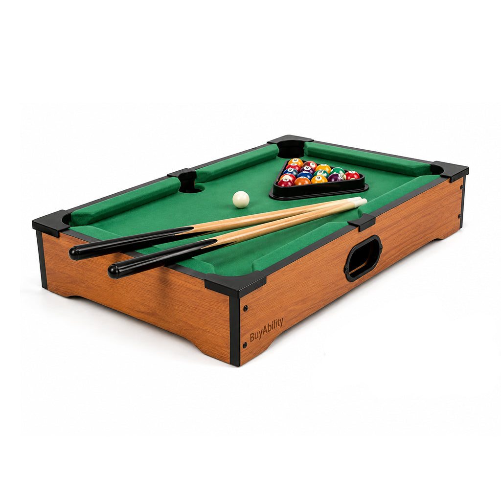 Mini Tabletop Pool Table Set