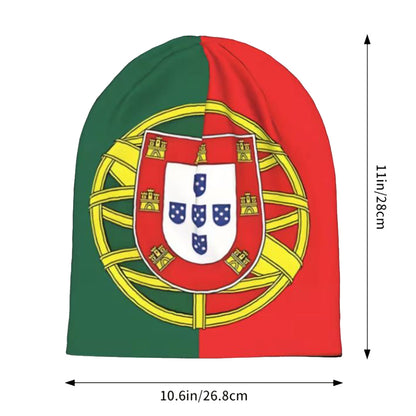 Portugal Flag Polyester Beanie Hat - BuyAbility