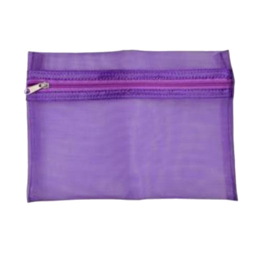 Nylon Pencil Case - Purple