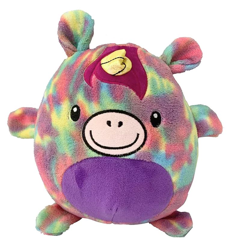Purple Unicorn - Novelty Fold Up Pillow Fleece Kids Hoodie