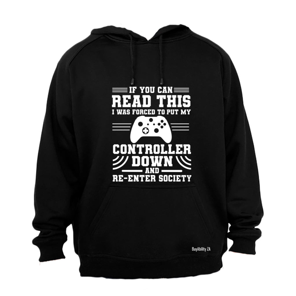 Re-Enter Society GAMER - Hoodie - BuyAbility South Africa