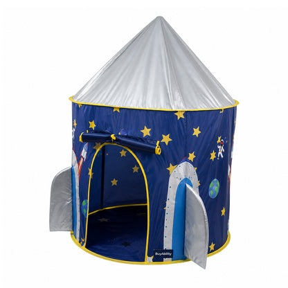 Kids Space Rocket Play Tent