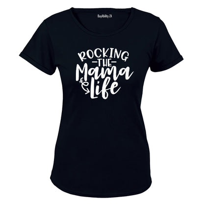 Rocking the Mama Life - Ladies - T-Shirt