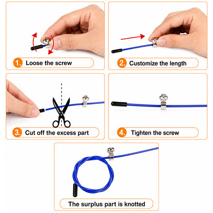 Adjustable High-Speed Speed Skipping Rope