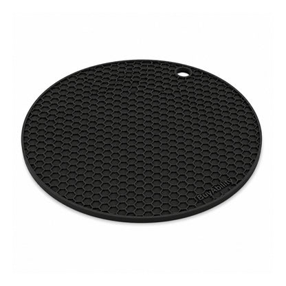 7-Inch Round Silicone Heat-Resistant Trivet Mat