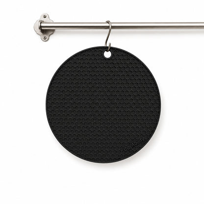 7-Inch Round Silicone Heat-Resistant Trivet Mat