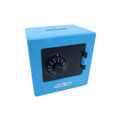 Mini Piggy Bank Safe - Blue