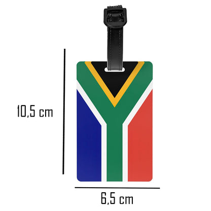 South African Flag - Luggage Tag