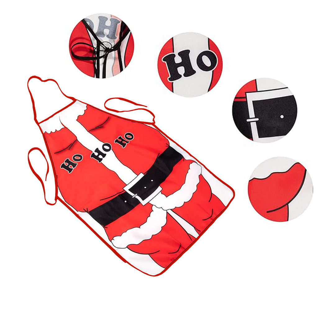 Ho Ho Santa Christmas Apron