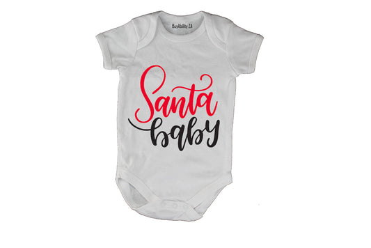 Santa Baby - Christmas - Baby Grow