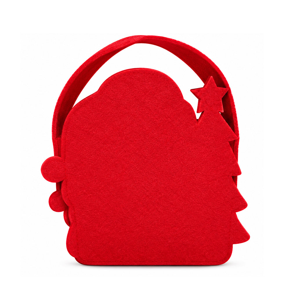 Santa Claus Christmas Felt Gift Bag