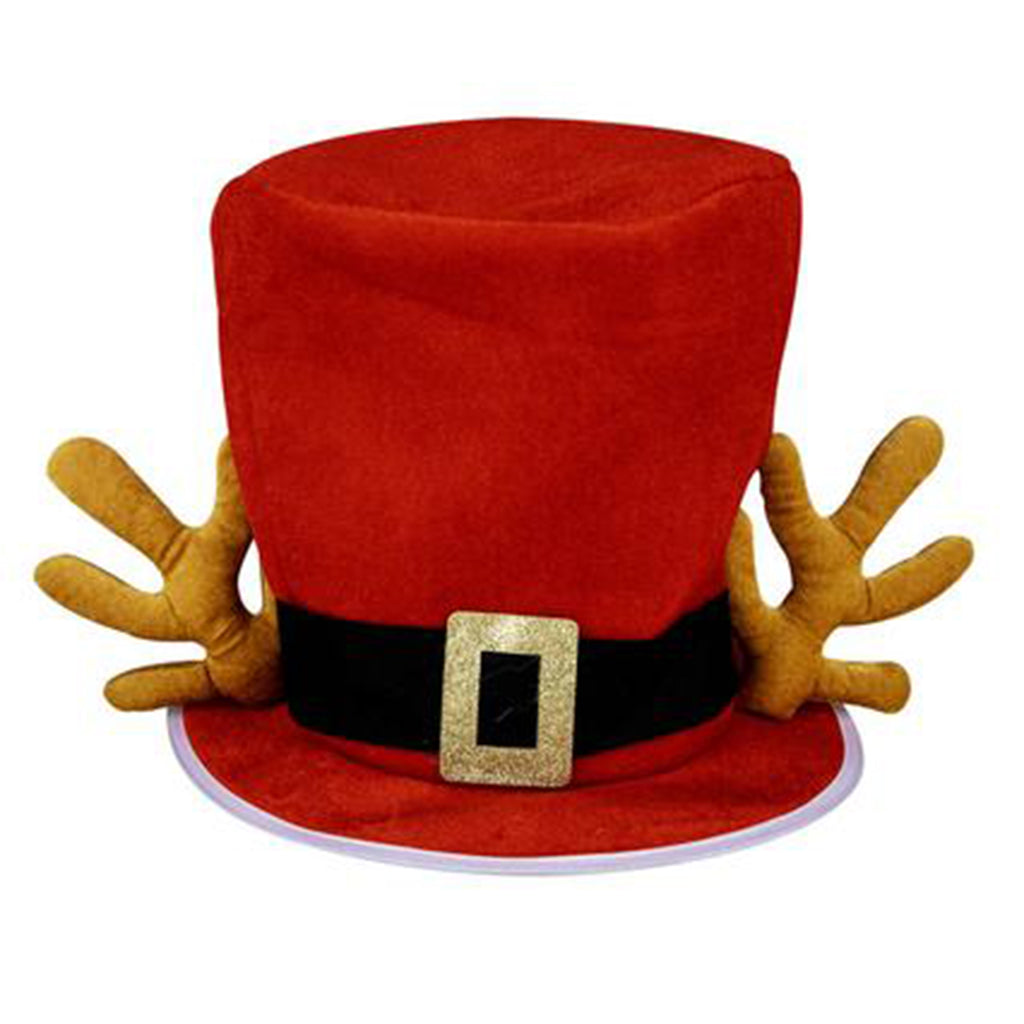 Santas Christmas Top Hat