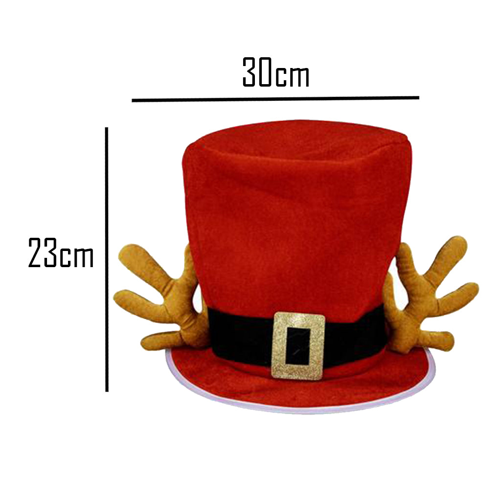 Santas Christmas Top Hat