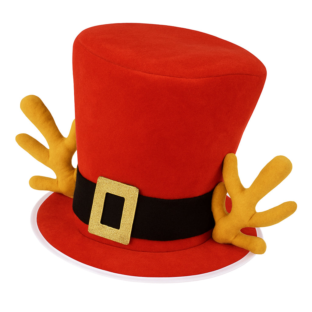 Santas Christmas Top Hat