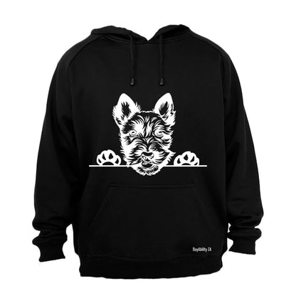 Scottish Terrier - Peeking Dog - Hoodie