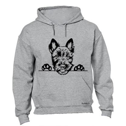 Scottish Terrier - Peeking Dog - Hoodie