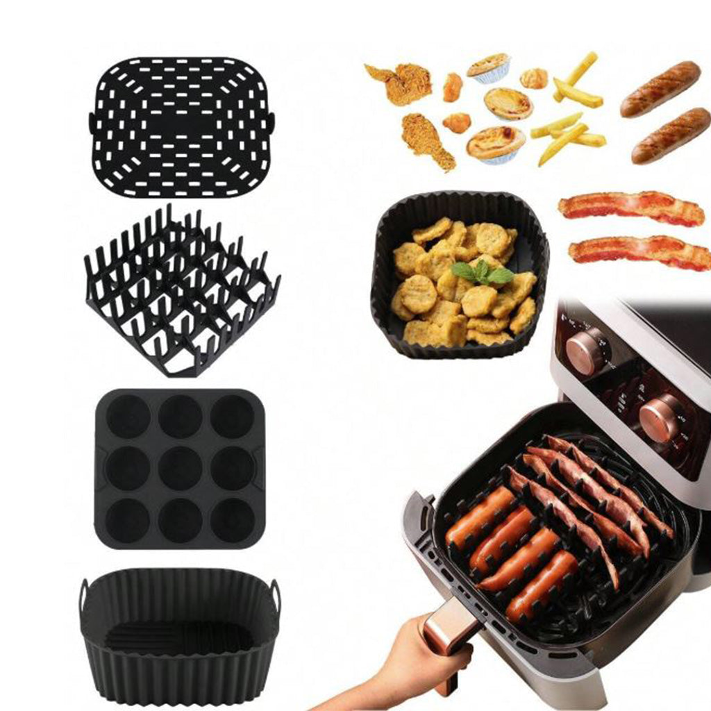 Silicone Air Fryer Silicone Accessories Set