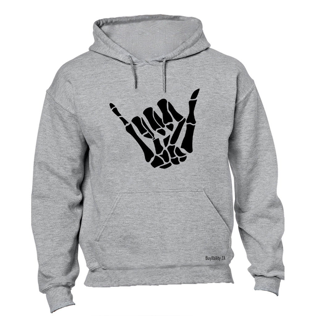 Shaka Skeleton Hand - Halloween - Hoodie