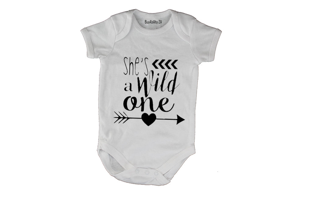 She's A Wild One - Baby Grow
