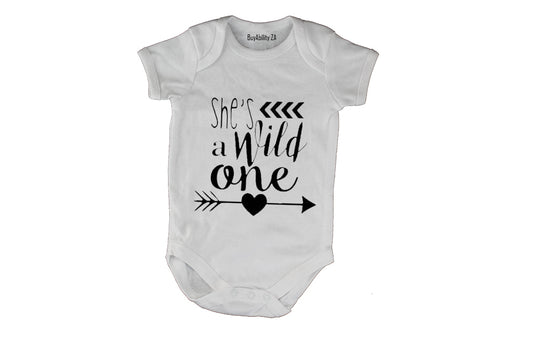 She's A Wild One - Baby Grow