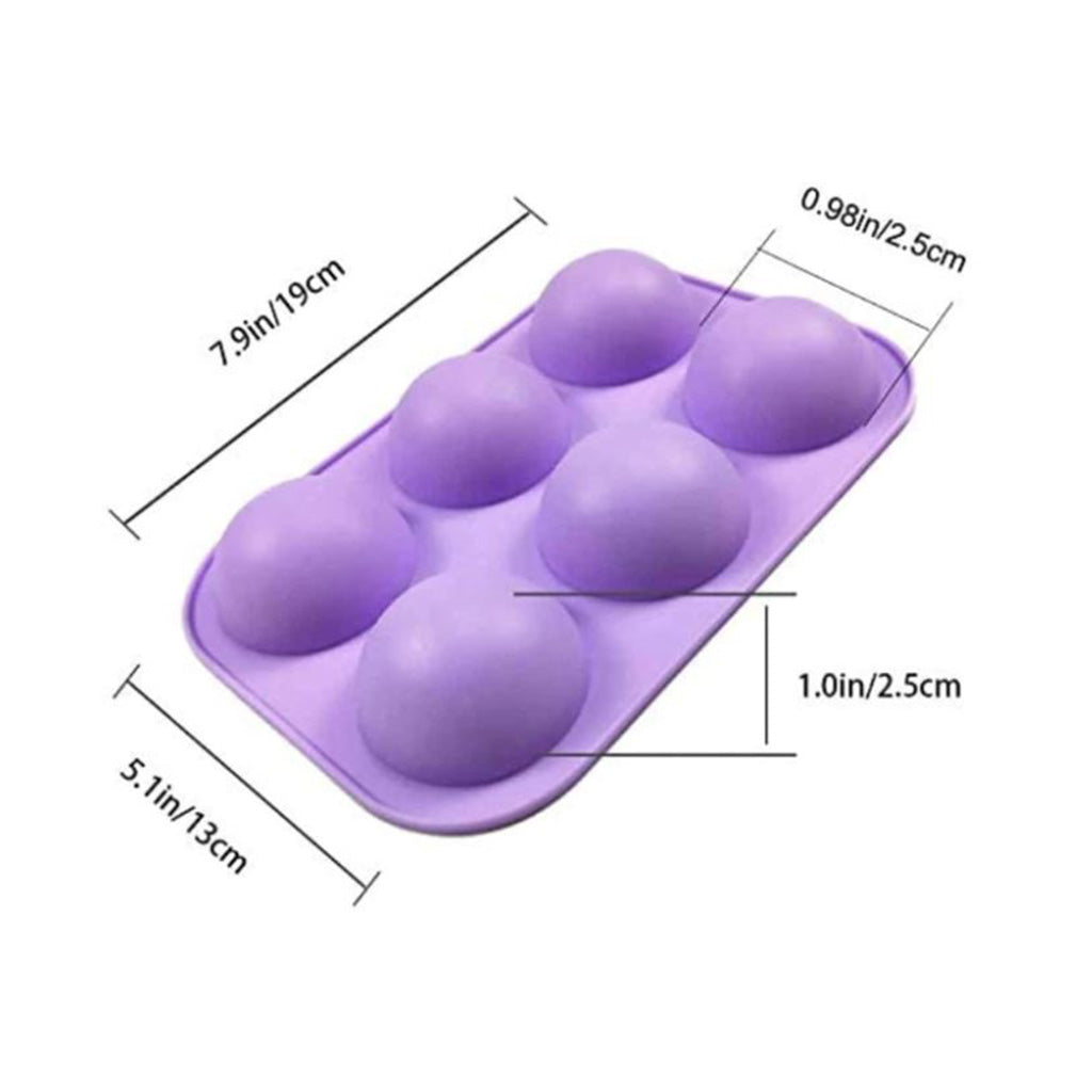 Purple Sphere Silicone Mould Set