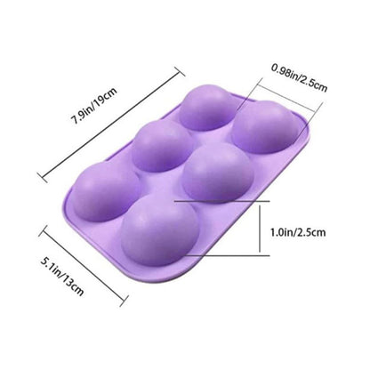 Purple Sphere Silicone Mould Set