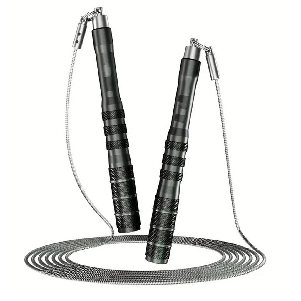 Speed Skipping Rope - Aluminum Alloy Handles with Double Bearings