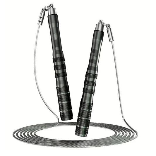 Speed Skipping Rope - Aluminum Alloy Handles with Double Bearings