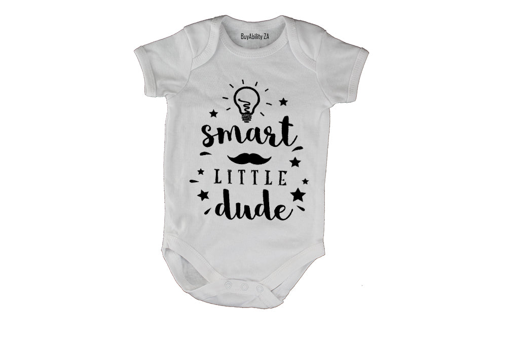 Smart Little Dude! - Baby Grow